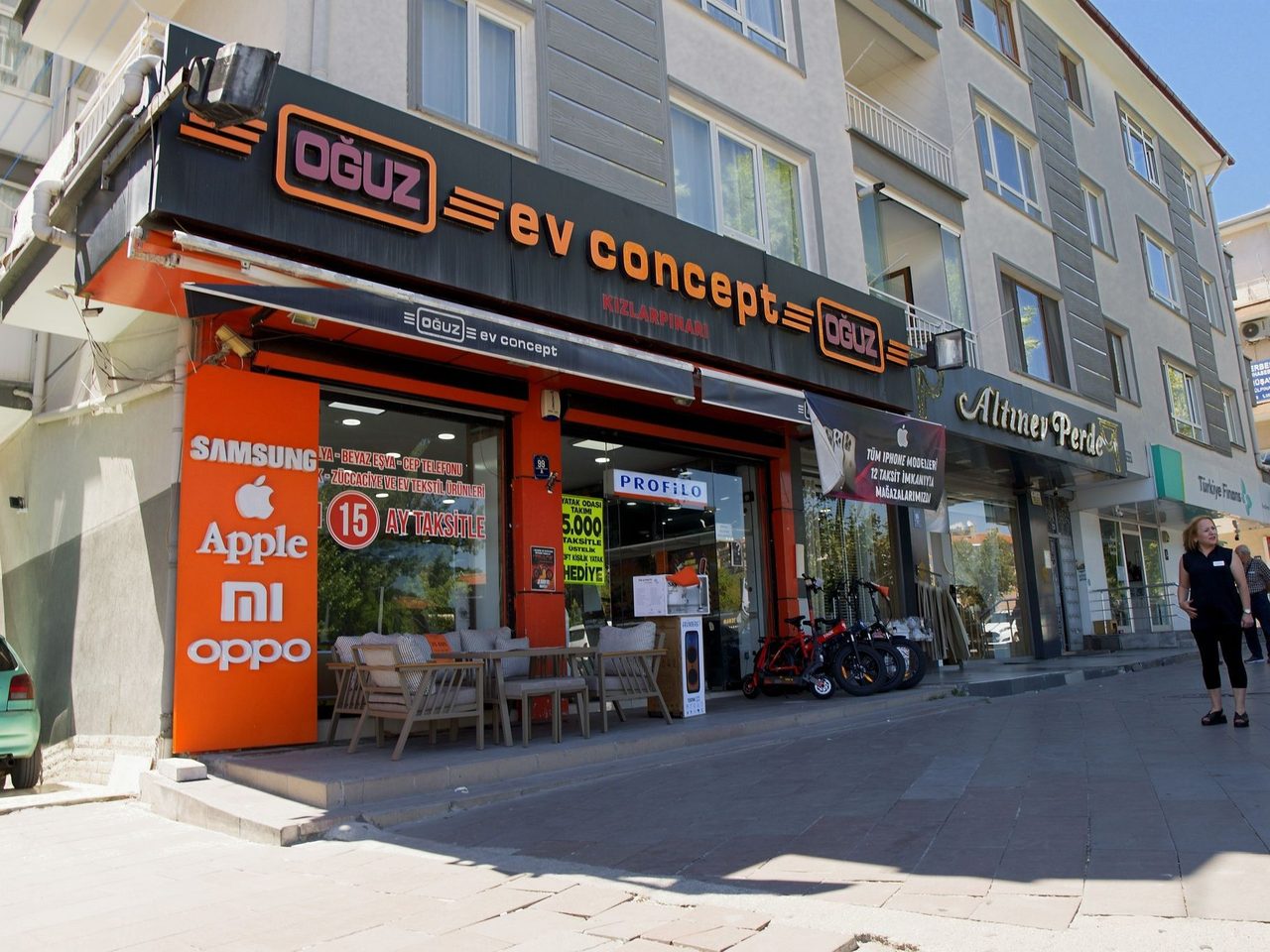 Oğuz Ev Concept Kızlarpınarı şubesi cephesi, Keçiören